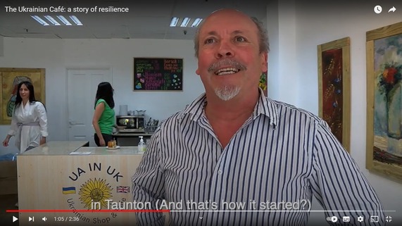 Somerset Council YouTube video 'The Ukrainian Café: a story of resilience'