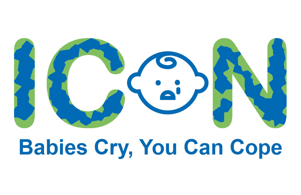 ICON logo captioned 'Babies cry, you can cope!'