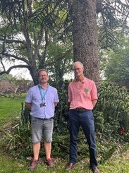James Capman and Craig Dater the two new tree officers at Somerset Council