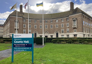 Exterior of County Hall, Taunton