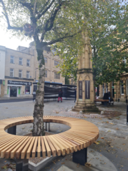 War Memorial in the High Street, Yeovil