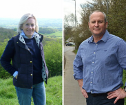 Photos of Cllr Tessa Munt and Cllr Mike Rigby