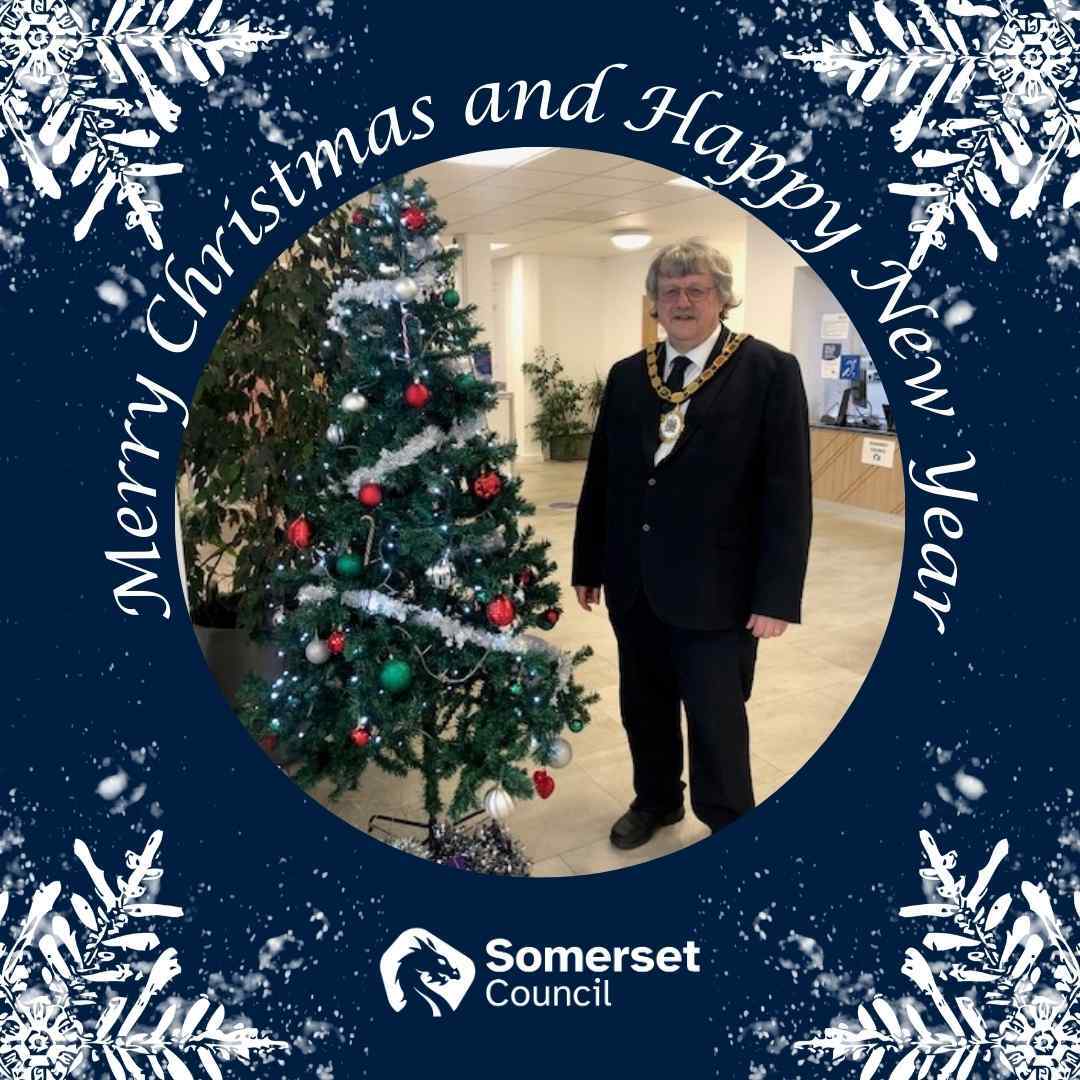 Cllr Mike Best, Chair of Somerset Council