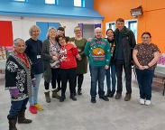 Volunteers at the South Bridgwater Local Pantry