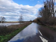 A361 during floods