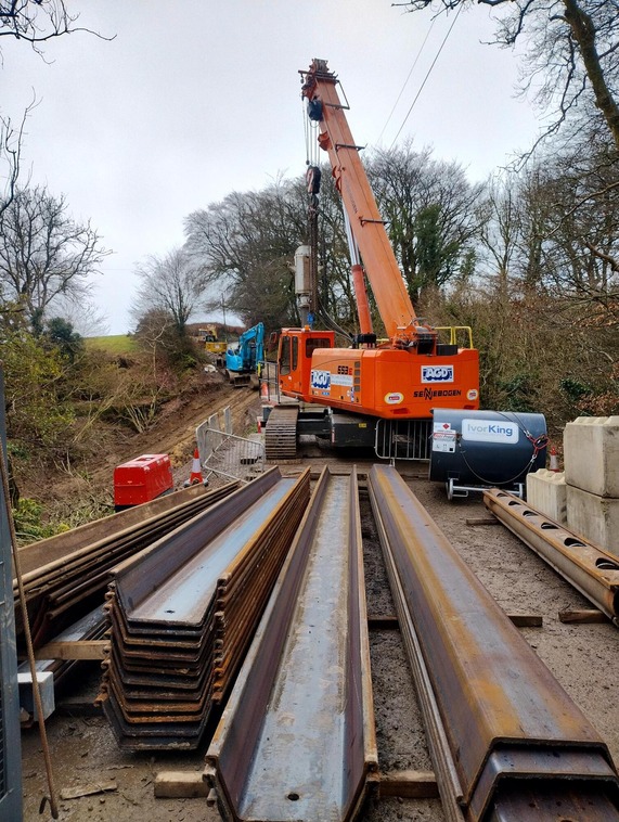 Work on Exmoor's B3224