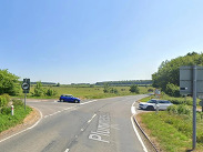 Google Street view of the Miner's Arms junction, near Wells.