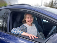 Photo of volunteer driver Lucy Teteris.