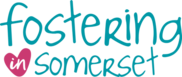 Fostering in Somerset logo.