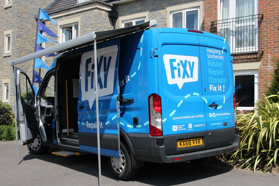 The fixy van