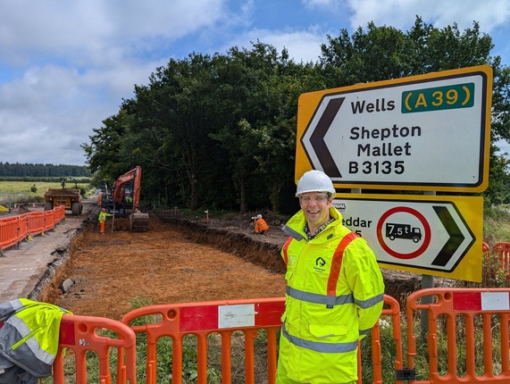 work to safer Miners Arms junction near Priddy