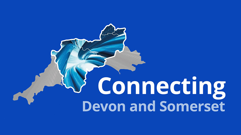 Connecting Devon and Somerset logo.