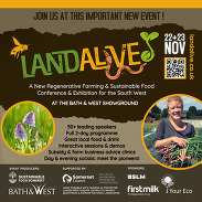 Land alive food conference poster