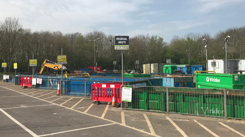 Yeovil recycling site