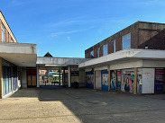 Streetscape of the bus station end of Glovers Walk.