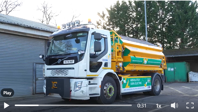 Hampshire's electric gritter