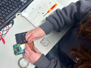 Students at Sexeys School learn repair skills.