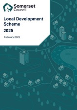 Front cover of the Local Development Scheme 2025.