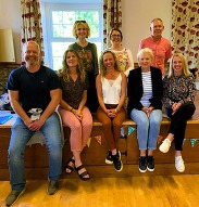 Image of Route 1 team posing for photo