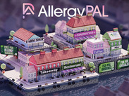 Screenshot of AllergyPAL app.