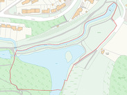 Map of the Somerset South PSPO Dog Exclusion Zone at Ninesprings, Yeovil.