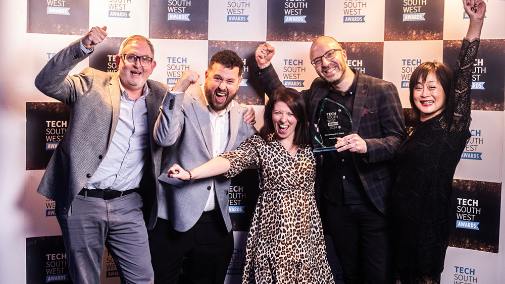 2024 Tech South West Award winners for the 'Supporting the Sector Future Space' category.