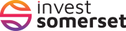 Invest Somerset logo.