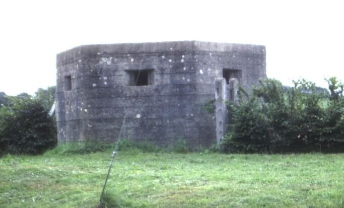 Second World War pillbox (M14), S of Station Road, Ilminster - Cropped