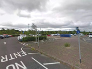 Street view of Silk Mills Park and Ride, Taunton.