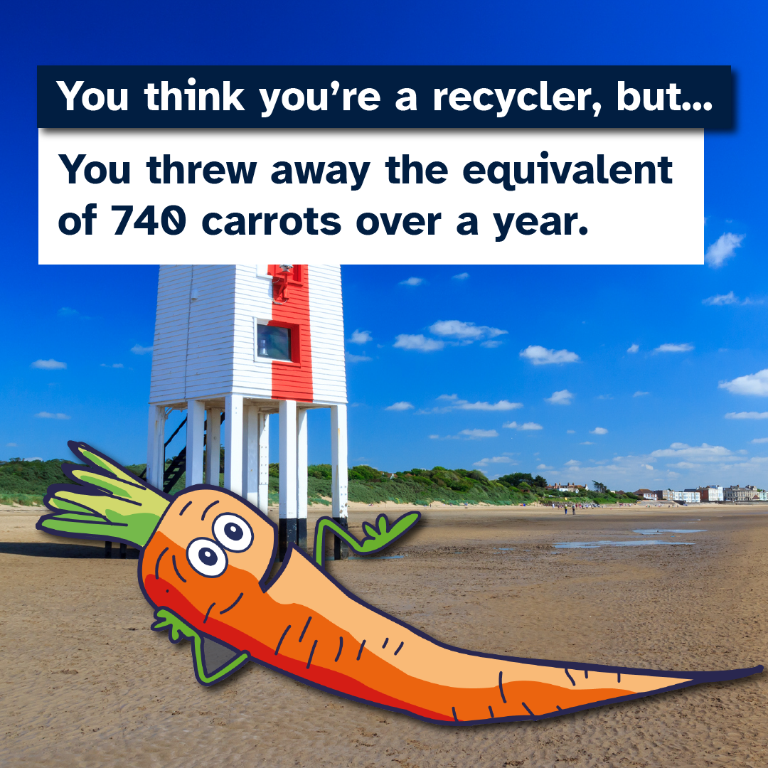 You think you're a recycler - carrot