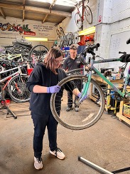 Alex at Prodigal Bikes - SCF