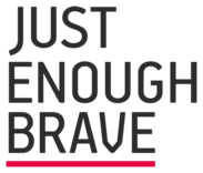Just Enough Brave logo.
