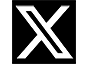 X logo, white on black.