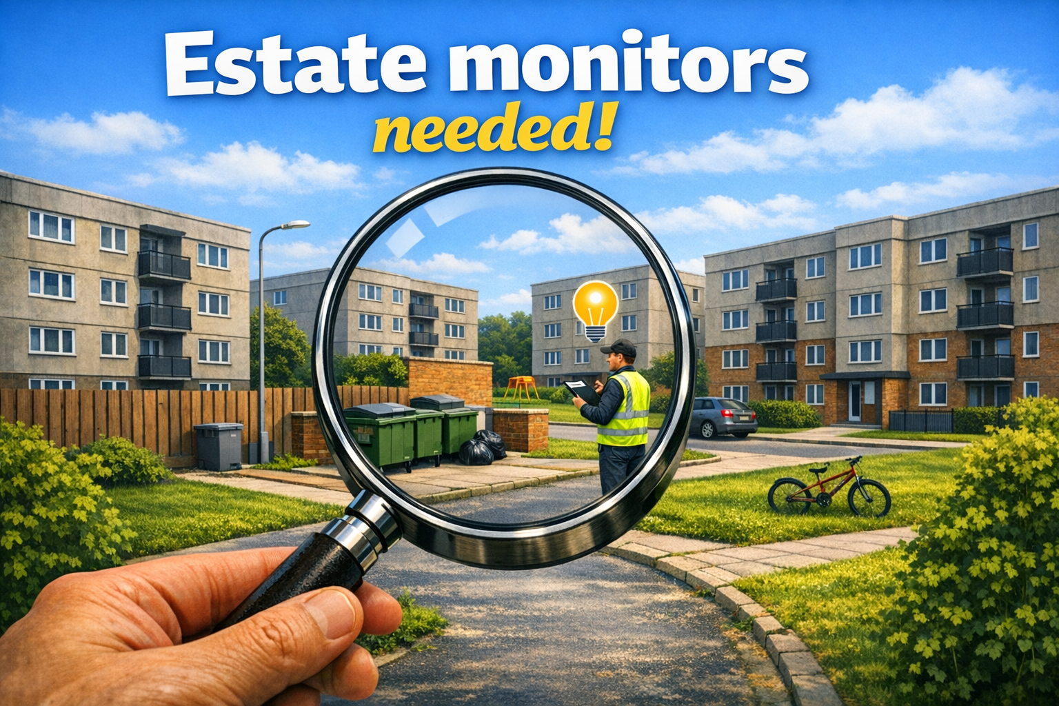 Estate monitors needed