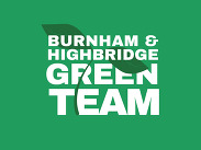 Burnham and Highbridge Green Team logo.