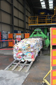 Compacted recycling