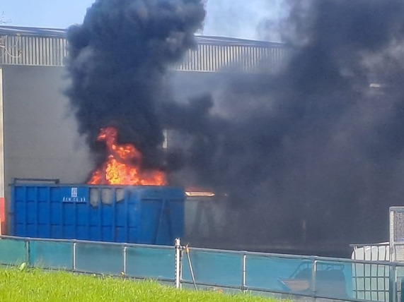 Fire at Taunton Material Recycling Facility SUEZ