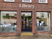 Front entrance of Wellington Library.