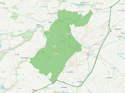 Ward map of Frome West.
