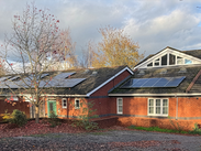 View of the Beechtrees building in Wellington, a former children’s respite care home set among trees and gardens.
