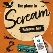 Scarborough Halloween trail poster