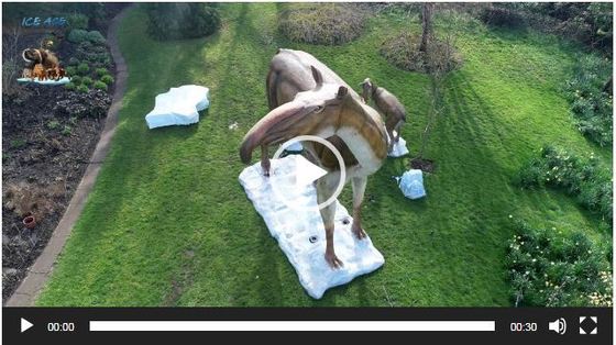 Ice Age video screen