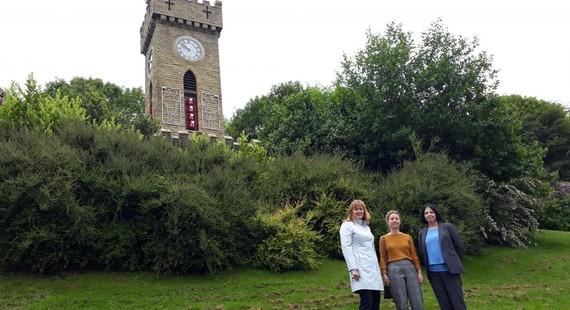 Stocksbridge clock tower and gardens