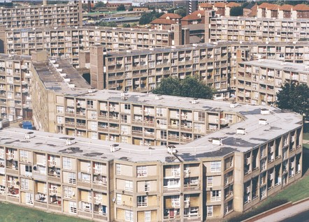 Aerial view of Park Hill