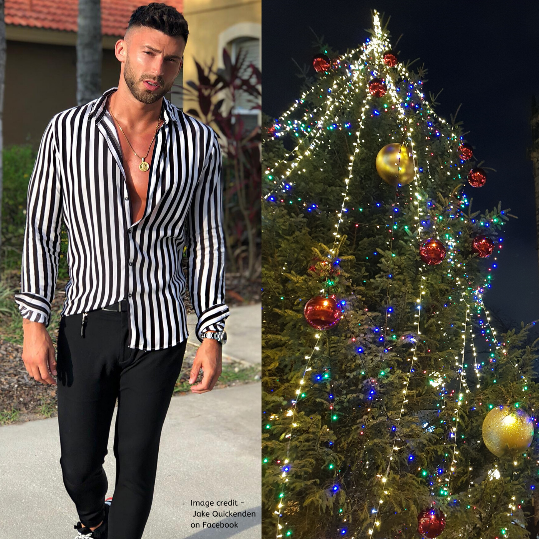 Jake Quickenden and Sheffield Christmas tree