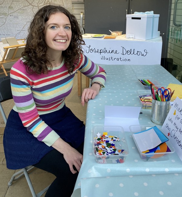 Josephine Dellow at her Winter 