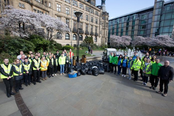 city centre spring clean