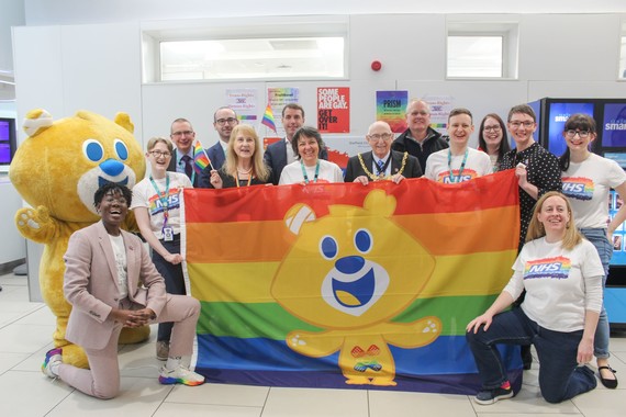 Rainbow badge Children's hospital