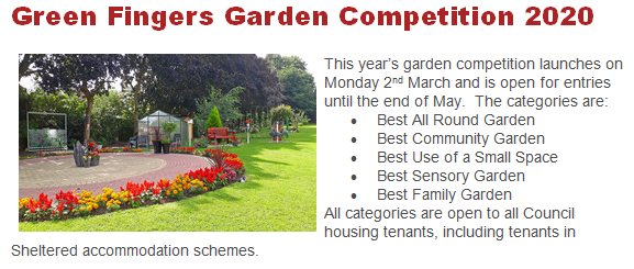 Your TARA News Garden competition