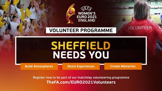 Volunteer at UEFA Women's Eoro 2021